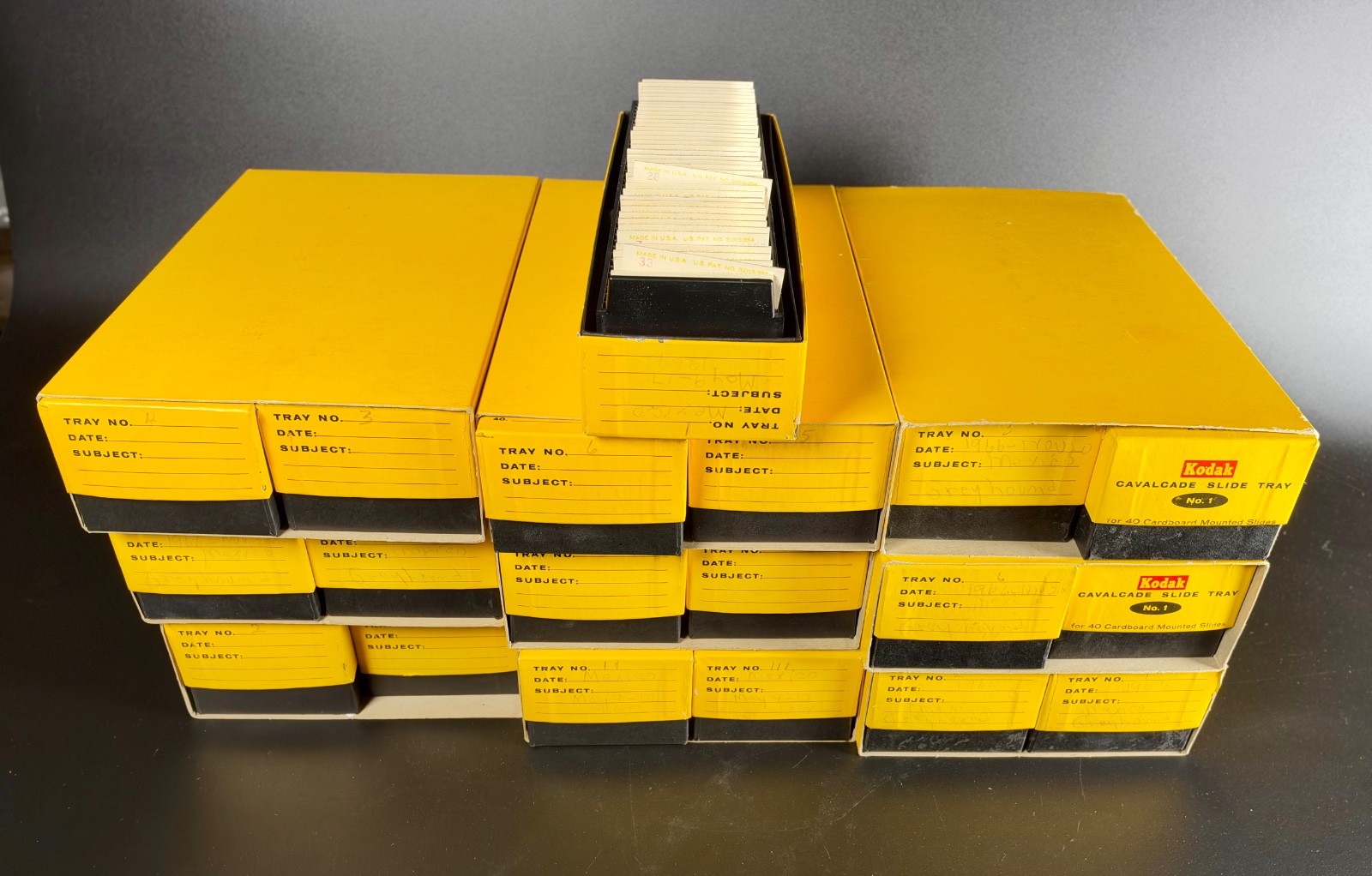 Lot of Over 700 35mm film slides from the 1960's-Travel to Mexico, Canada and US Lot of Over 700 35mm film slides from the 1960's-Travel to Mexico, Canada and US