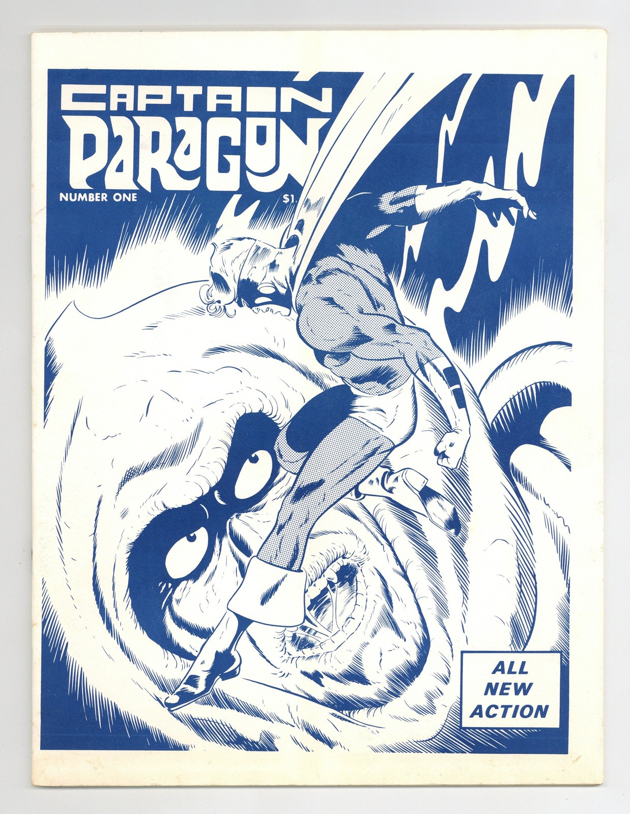 Captain Paragon #1 VG/FN 5.0 1972