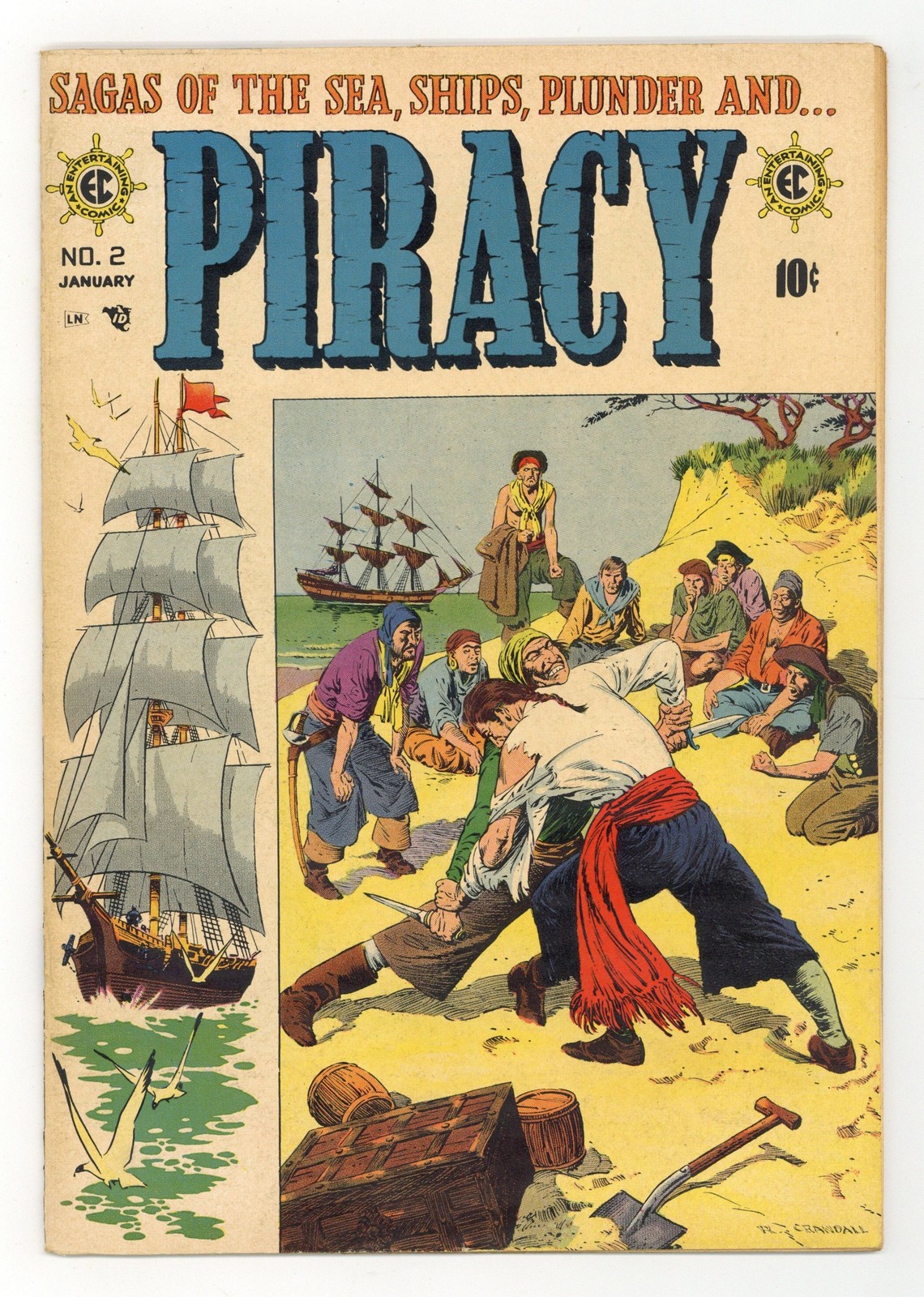 Piracy #2 GD 2.0 1955