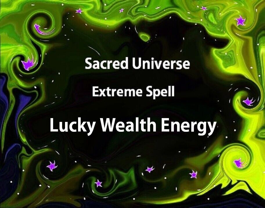 X3 Extreme Spell for Lucky Wealth Energy  - Sacred Universe - Goddess Casting ~