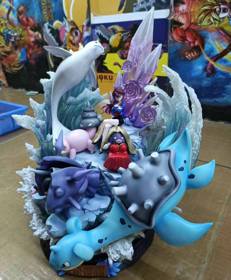 Moon Shadow Palace Lorelei Statue Figurine Resin Model 40cm Original