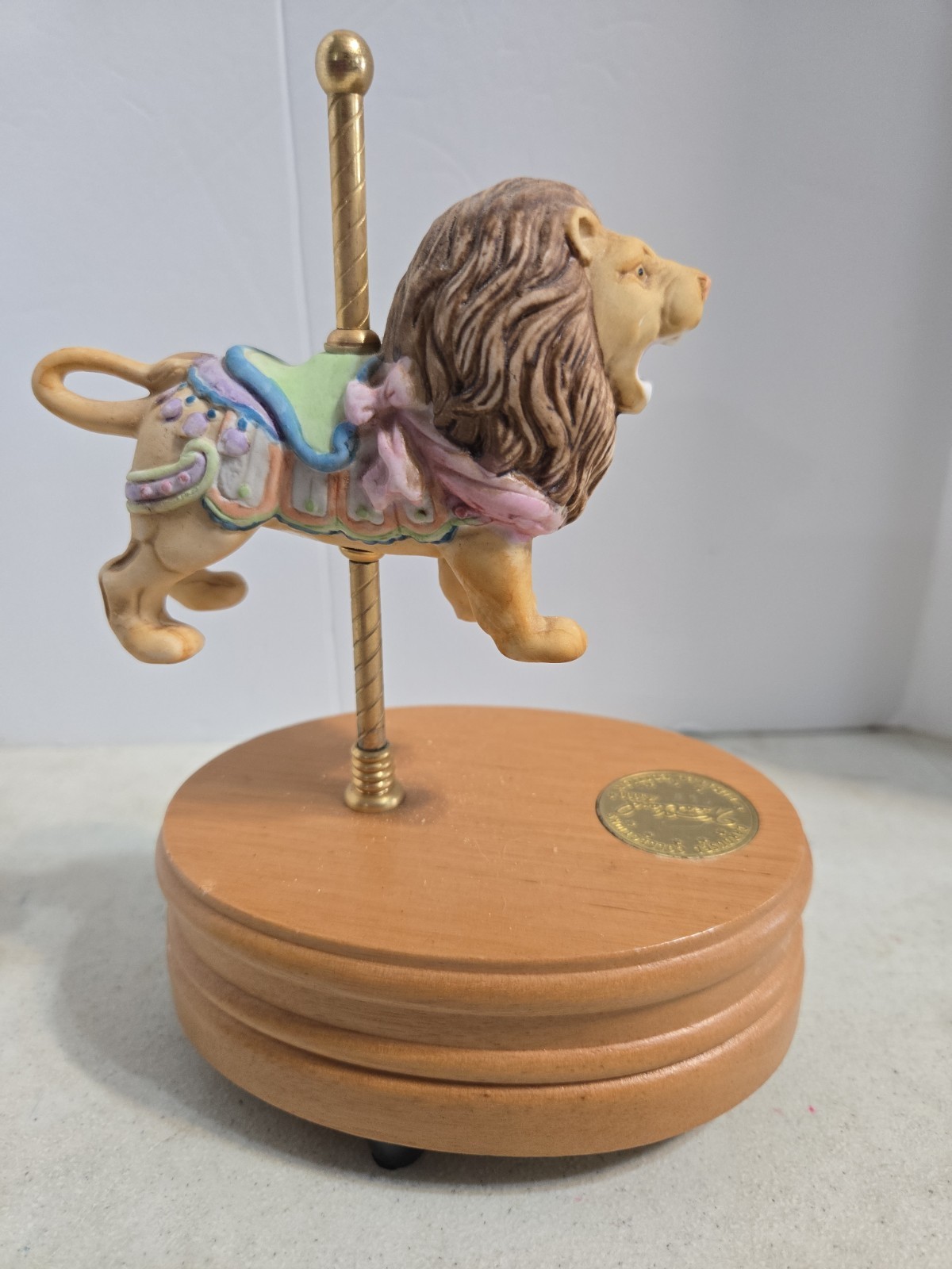 Westland Carousel Collection Limited Edition Musical Lion Westland Carousel Collection Limited Edition Musical Lion