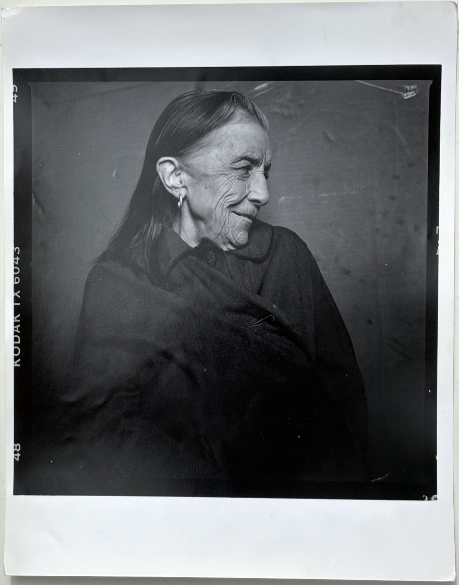Louise Bourgeois 14 5/8 x 11 5/8 Fine Art Portrait Photograph-1996-Michel Comte