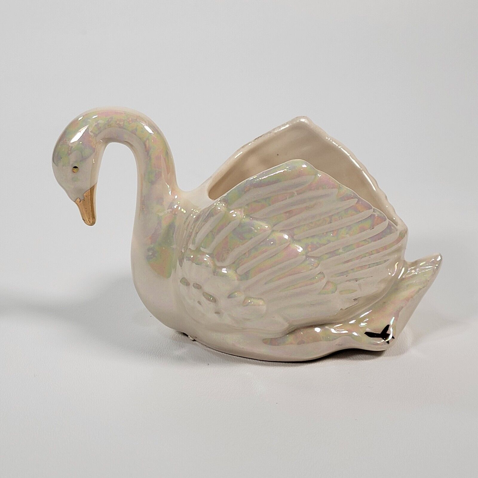 Vintage Swan Planter Vase 3\