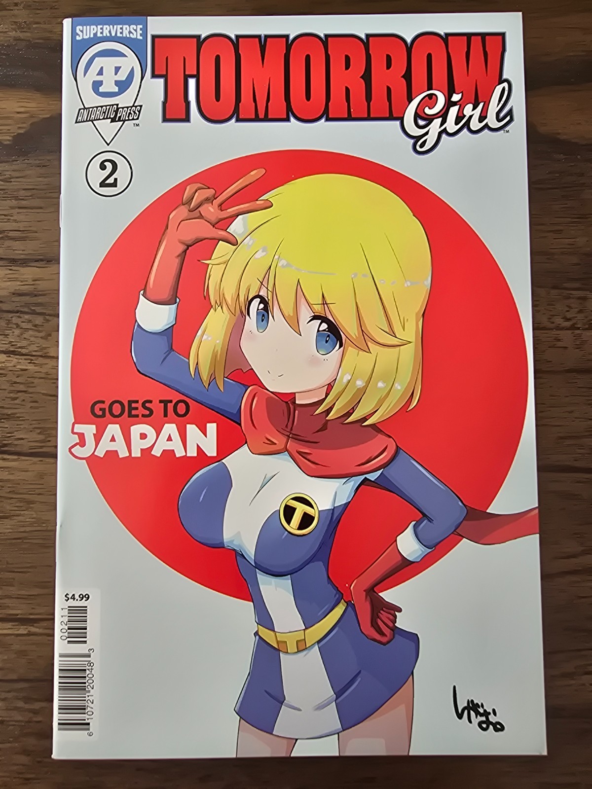 Tomorrow Girl #2 Trade NM-