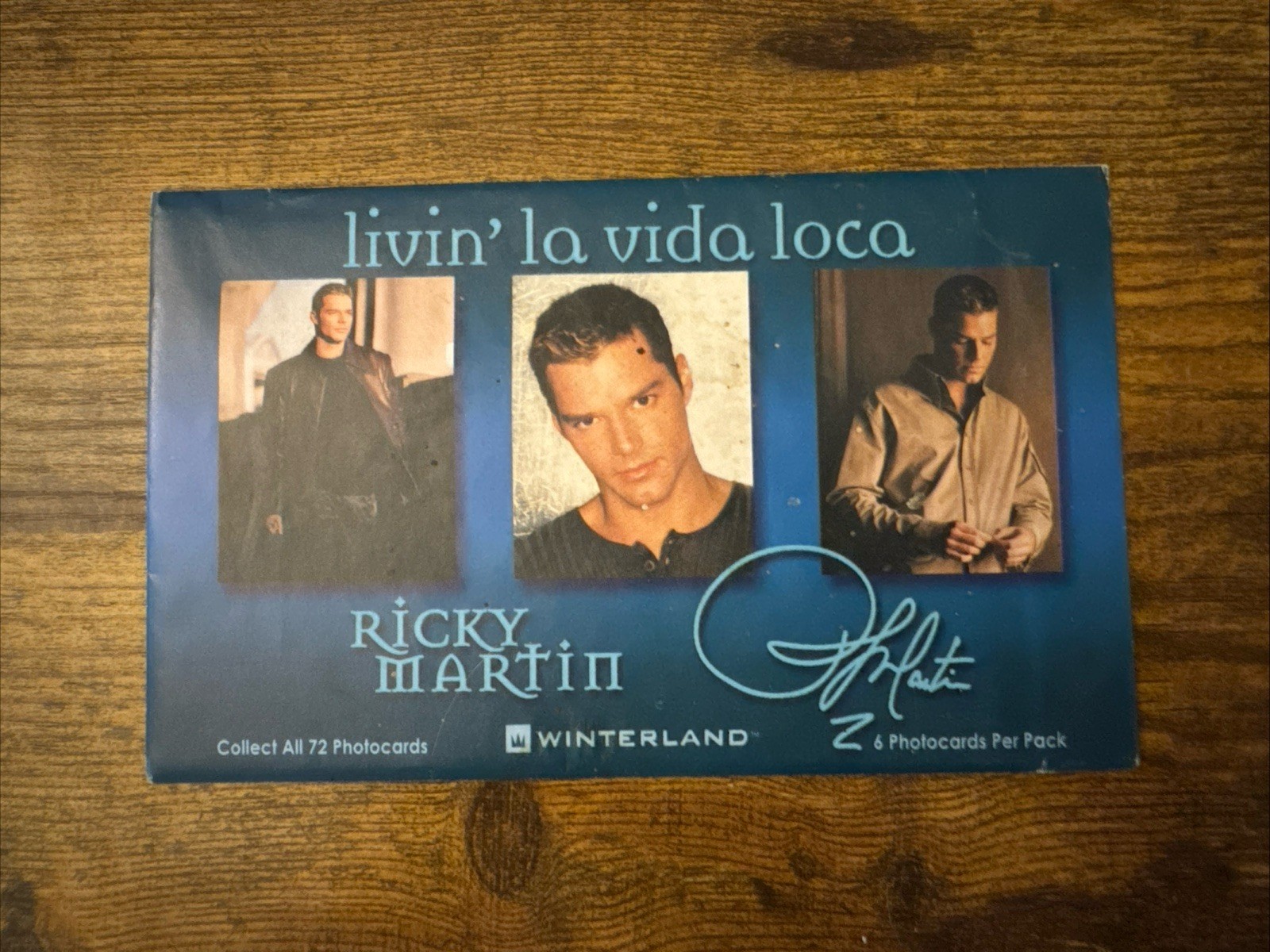 Ricky Martin Livin La Vida Loca 6 Card Pack Sealed  Winterland 1999