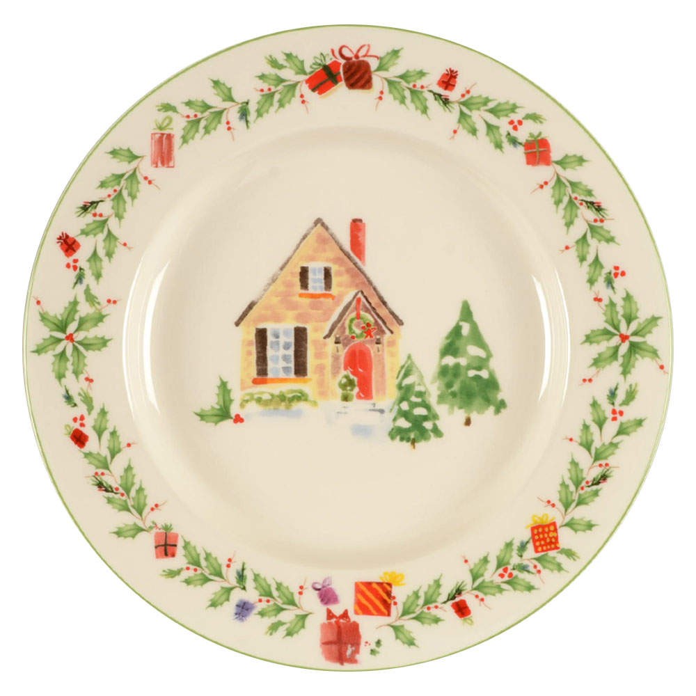 Lenox Holiday Inspirations & Illustrations Luncheon Salad Plate 10085883