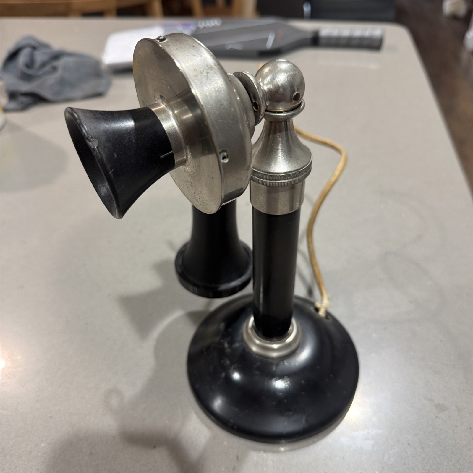Stromberg Carlson - Early 1900s Candlestick Telephone Black