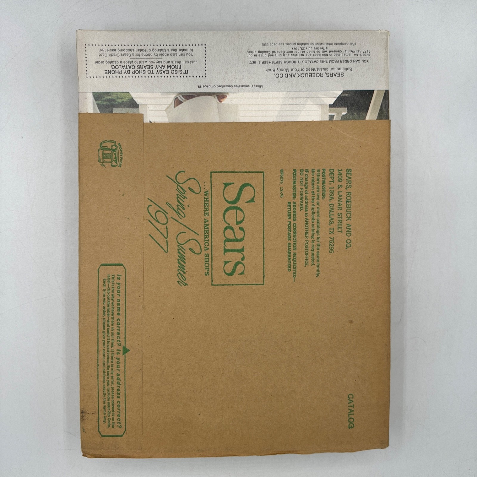 Vtg 1977 Sears Spring/Summer Catalog Merry Mushroom Fashion Decor In Paper