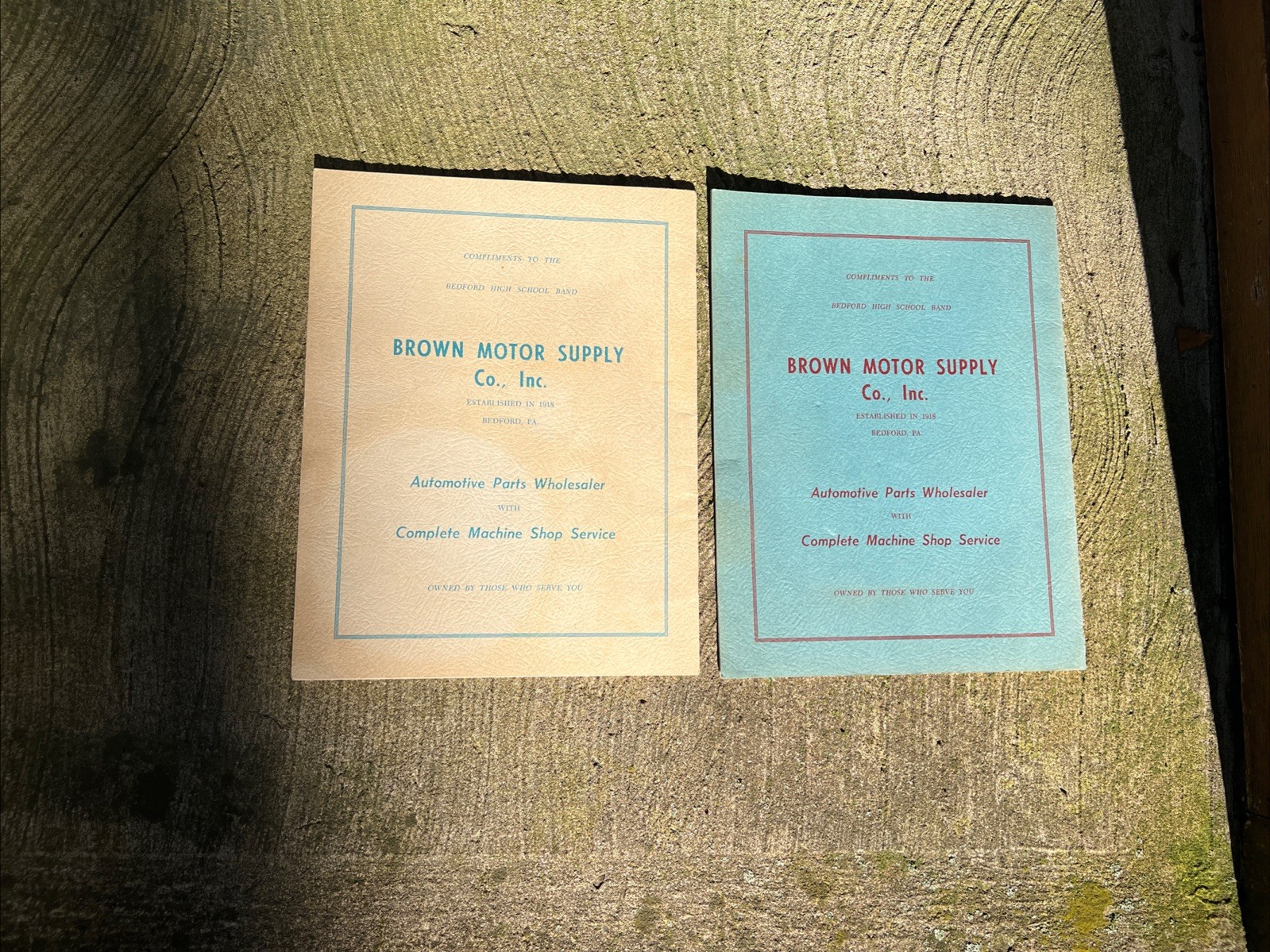 Bedford H S Band Concert Programs Pennsylvania 1966 1967 Director F W Hunsicker