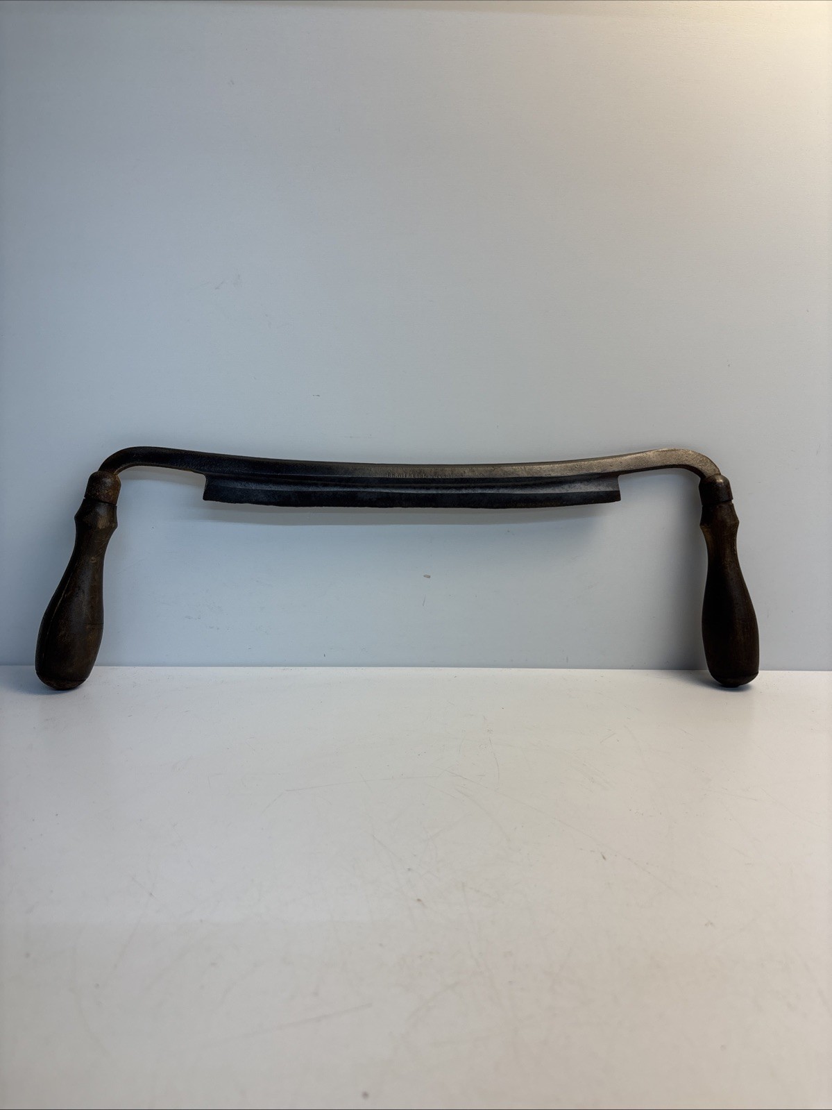 Antique T.H. Witherby 10” Razor Edge Drawknife Woodworking Tool USA