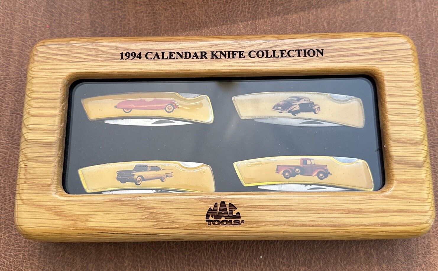 Mac Tools 1995 Calendar knife collection (4 Pc Collection)