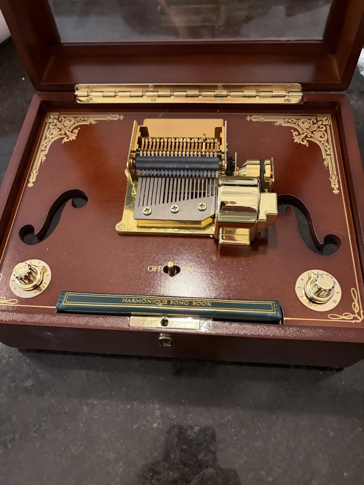  Mr Christmas Gold Label Harmonique Music Box 100 Songs Song Book Works