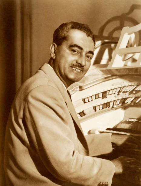 Reginald Dixon English theatre organist circa 1960 Historic 1960s Old Photo Reginald Dixon English theatre organist circa 1960 Historic 1960s Old Photo