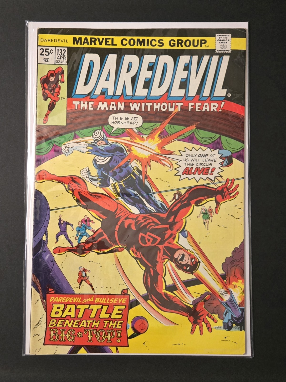 Daredevil #132. Marvel Comics. Good Condition 