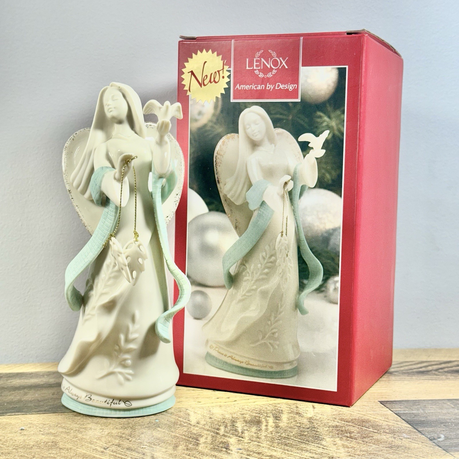 Lenox - Gifts of Grace - Peace Is Always Beautiful - Figurine - New Lenox - Gifts of Grace - Peace Is Always Beautiful - Figurine - New