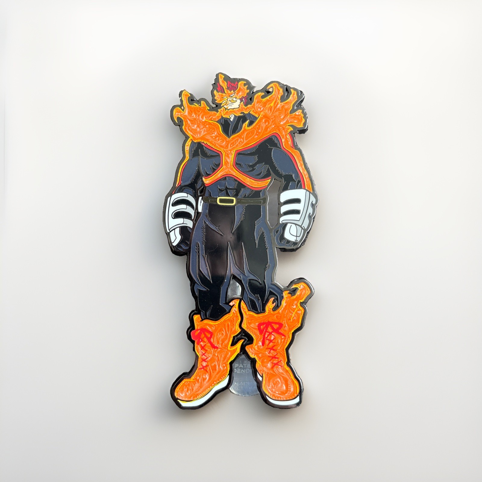 FiGPiN #X26 My Hero Academia Endeavor FiGPiN XL Enamel Pin - No case - Imported