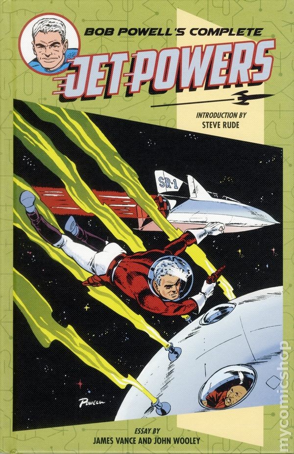 Bob Powell\'s Complete Jet Powers HC #1-1ST NM 2015 Stock Image