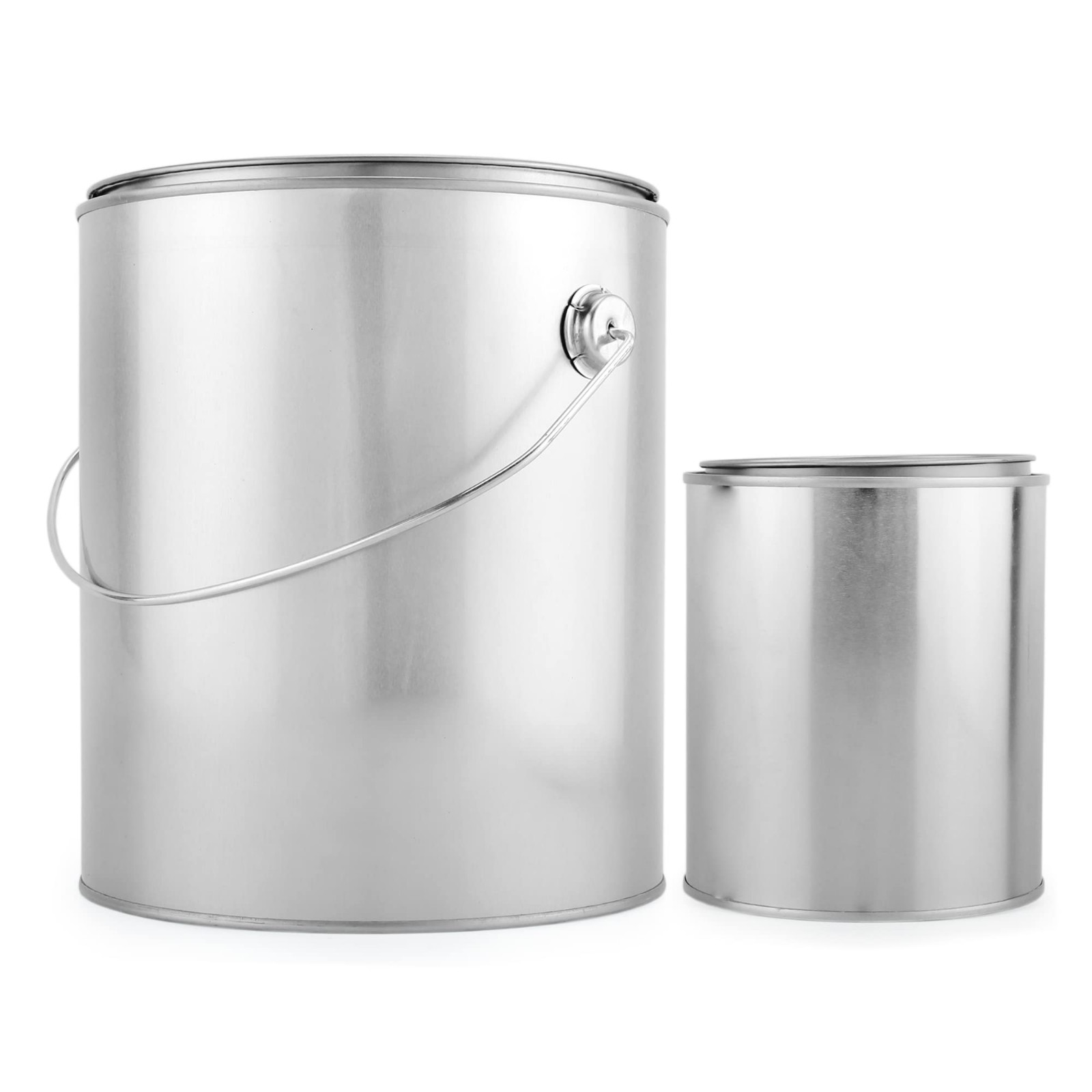 1 Gallon Empty Paint Can + 1 Quart Empty Paint Can (Combo -...
