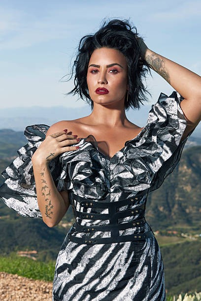 Singer Demi Lovato for Latina Magazine on March 1 2016 in Los Ange- Old Photo 8