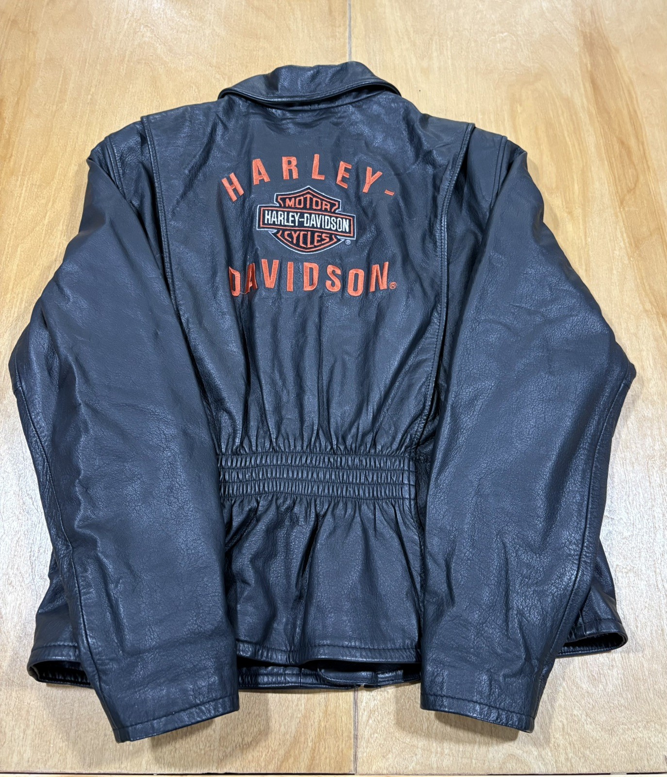 Harley Davidson Women\'s L Black Leather Jacket Harley Davidson Women\'s L Black Leather Jacket