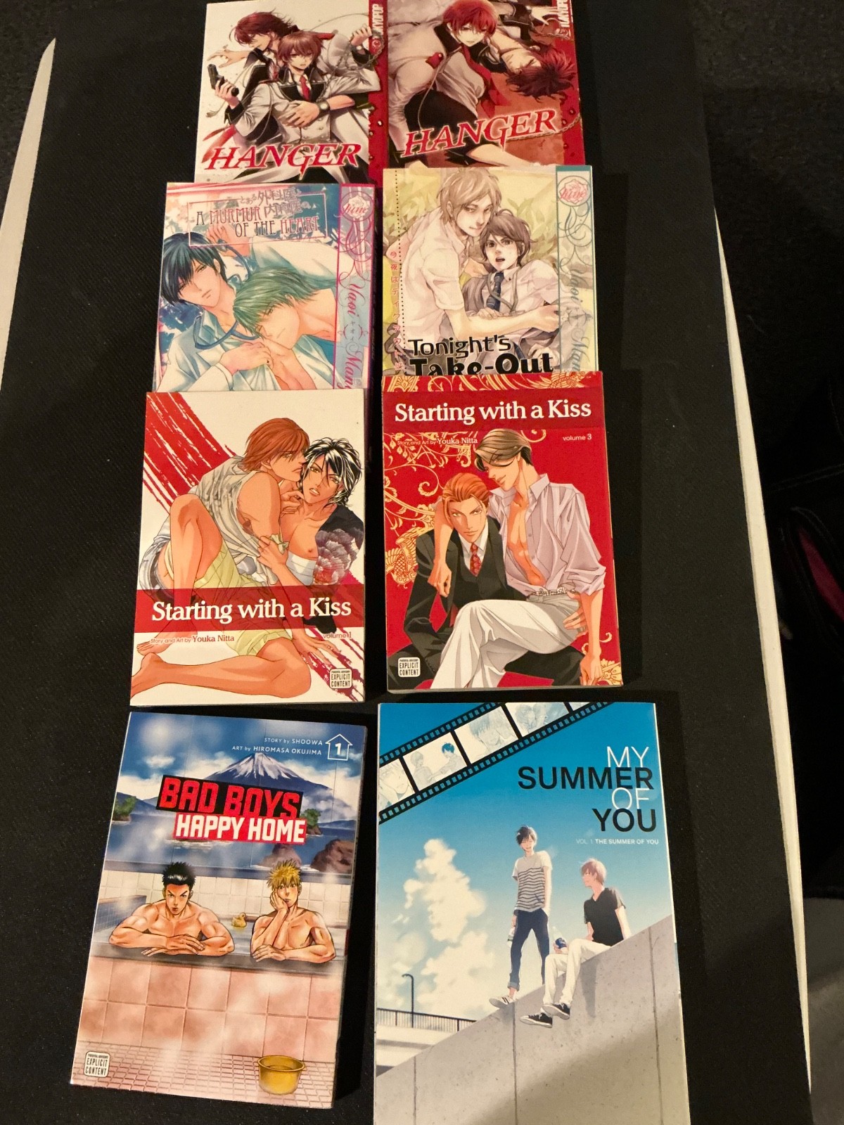 Lot of 8 Yaoi/BL ENG Manga Lot TokyoPop/SuBLime/Seven Seas/Yen Pres