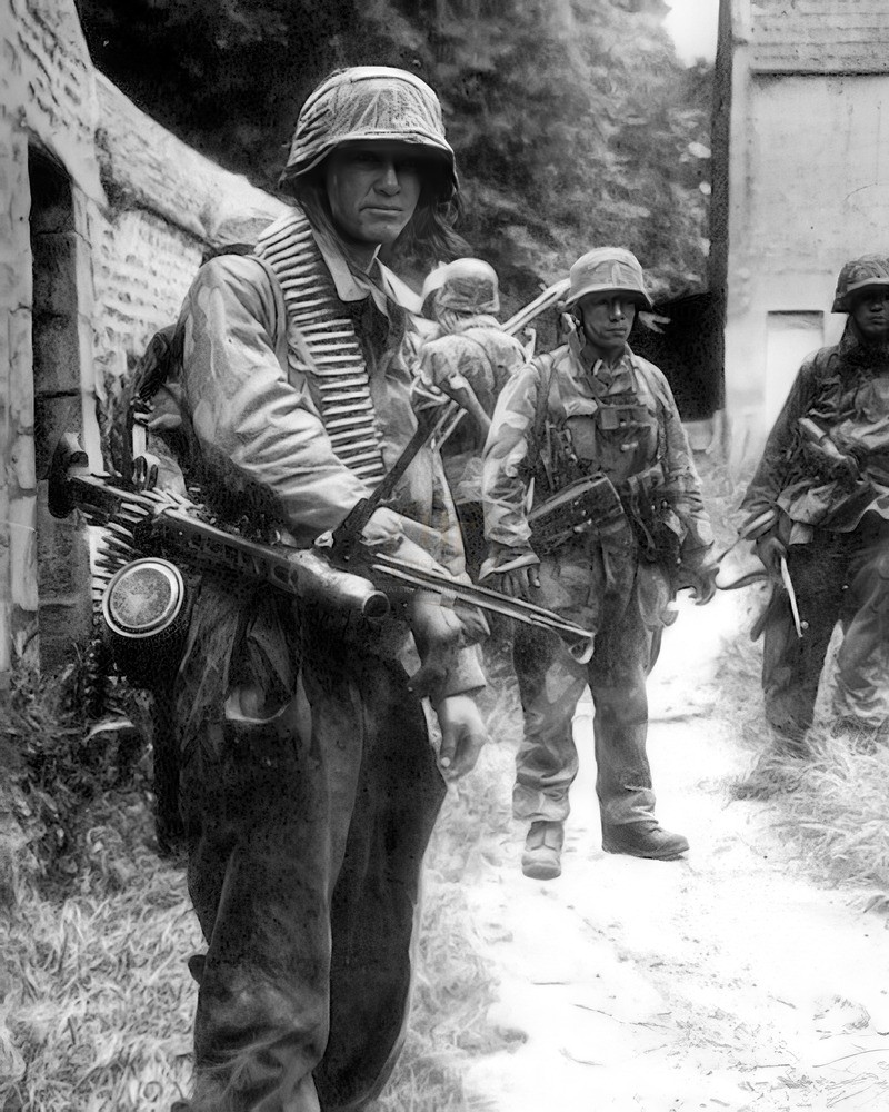 Rots France German SS Soldier after D-Day WWII 8x10 Photo Print HT4136475
