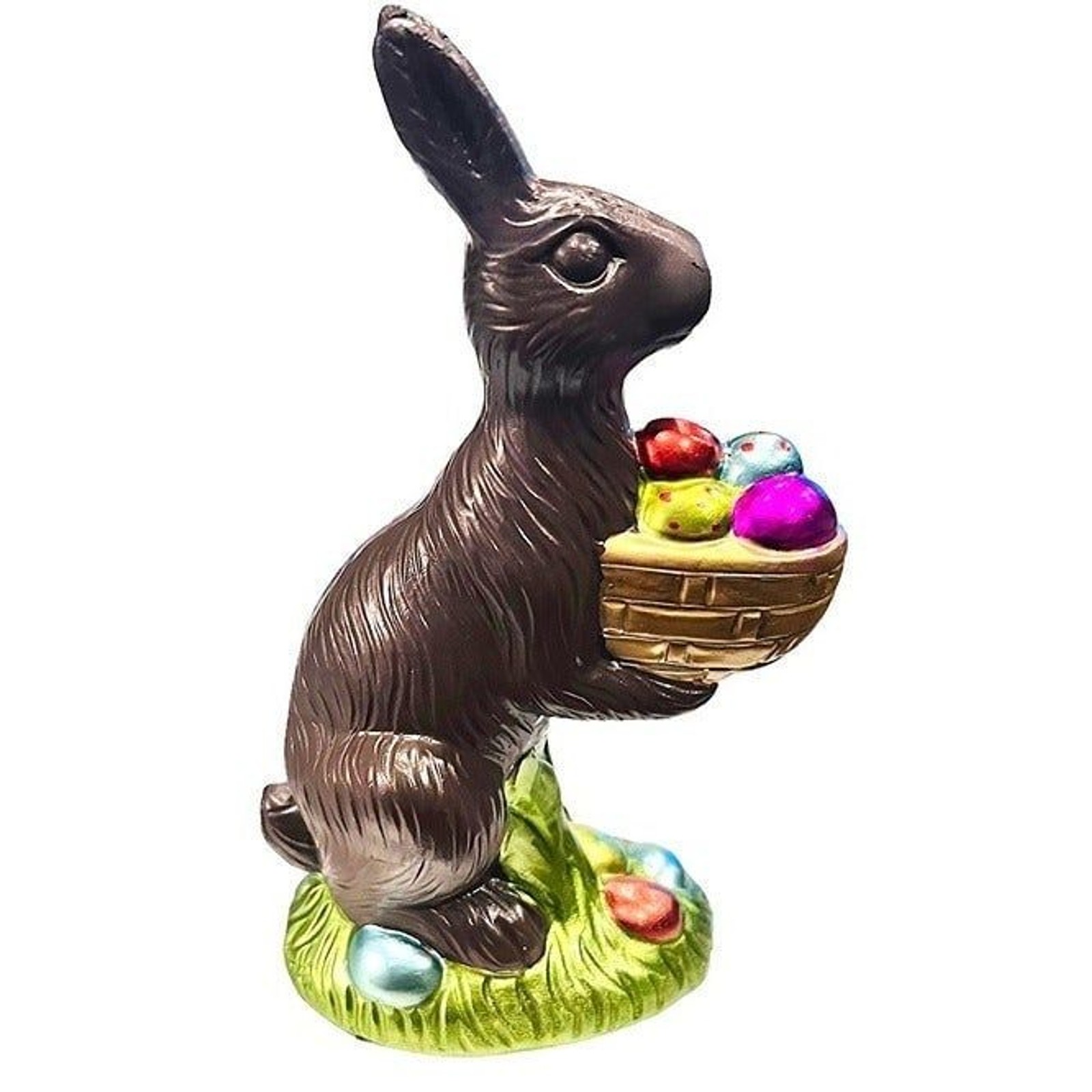 Faux Easter Bunny Rabbit Egg Chocolate Foil Statue Figurine Tabletop Décor 8\