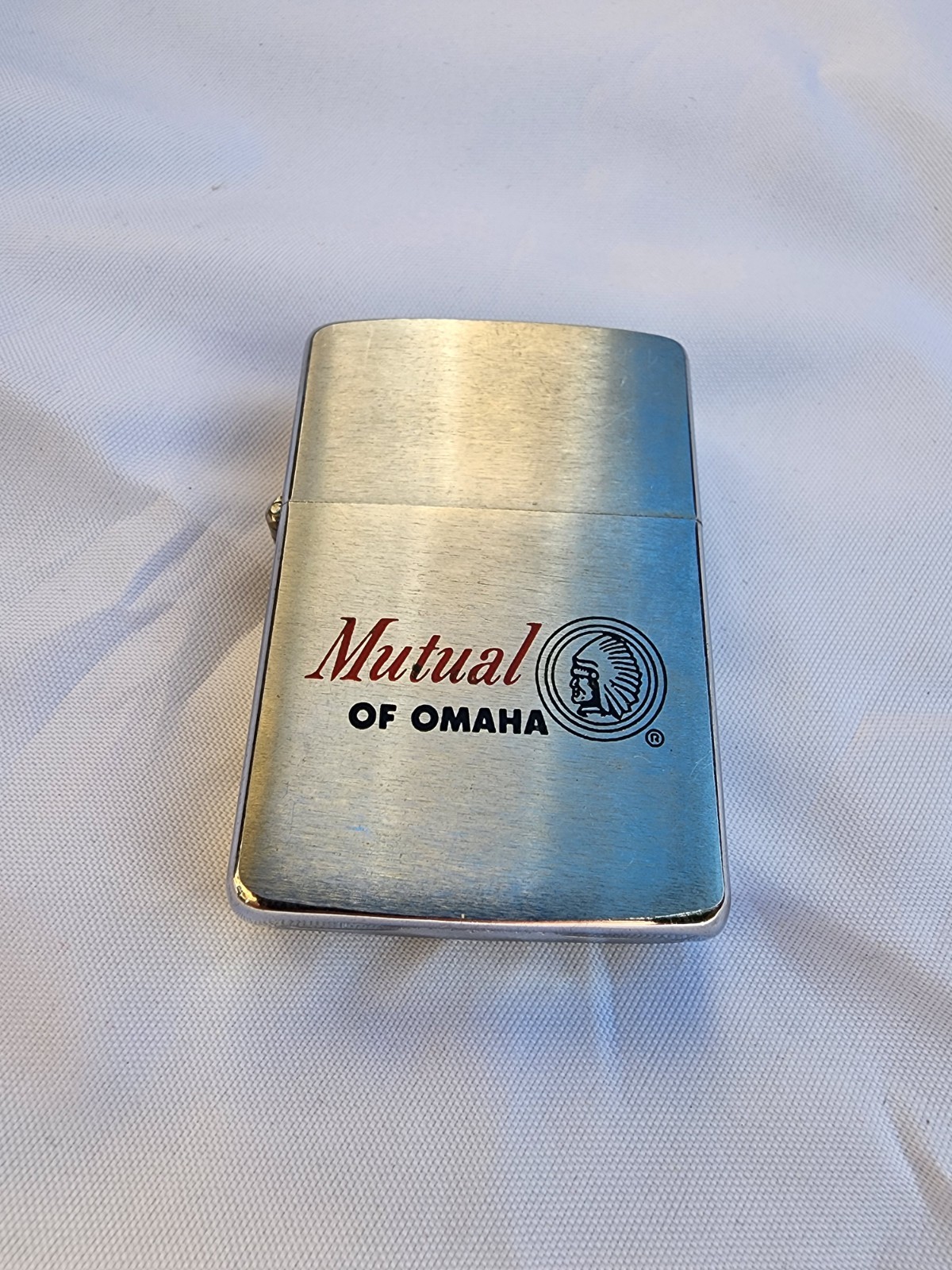Vintage 1963? Zippo Advertising Lighter – Mutual of Omaha
