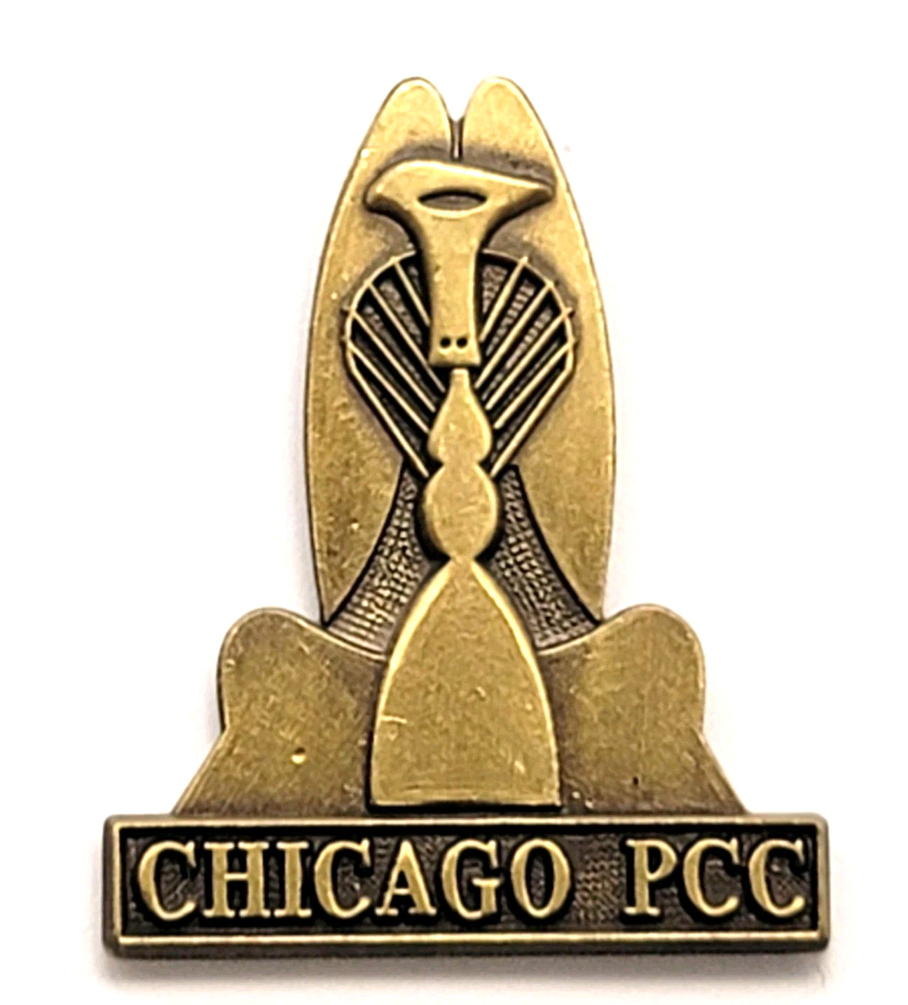 USPS Chicago PCC Chicago Picasso Landmark Sculpture Daley Plaza Postal Pin JG&A