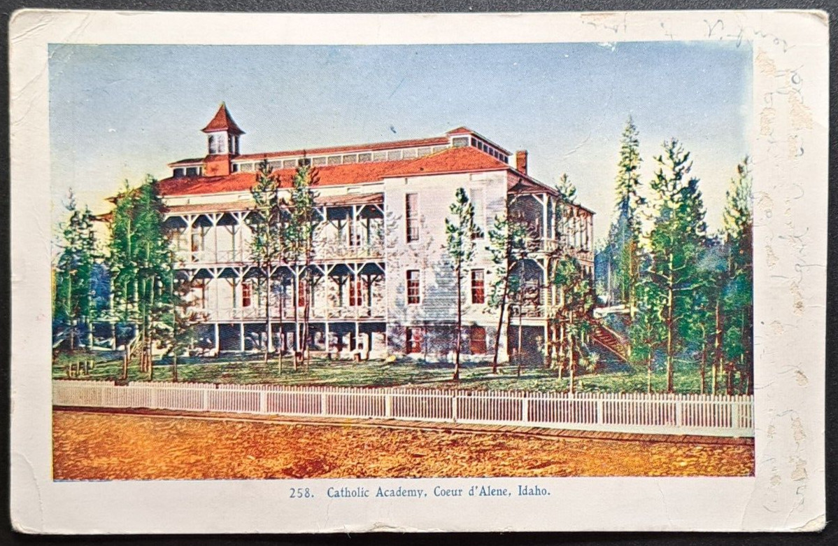Catholic Academy Coeur d’Alene Idaho – Early 1910s Immaculate Heart Convent