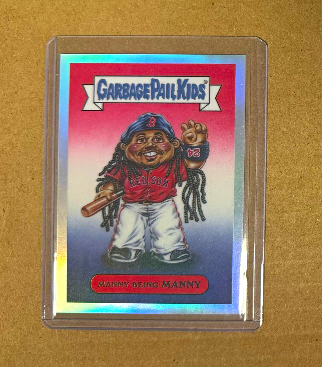 Topps 2026 Garbage Pail Kids Chrome GPK-27 Manny Ramirez Manny Being Manny