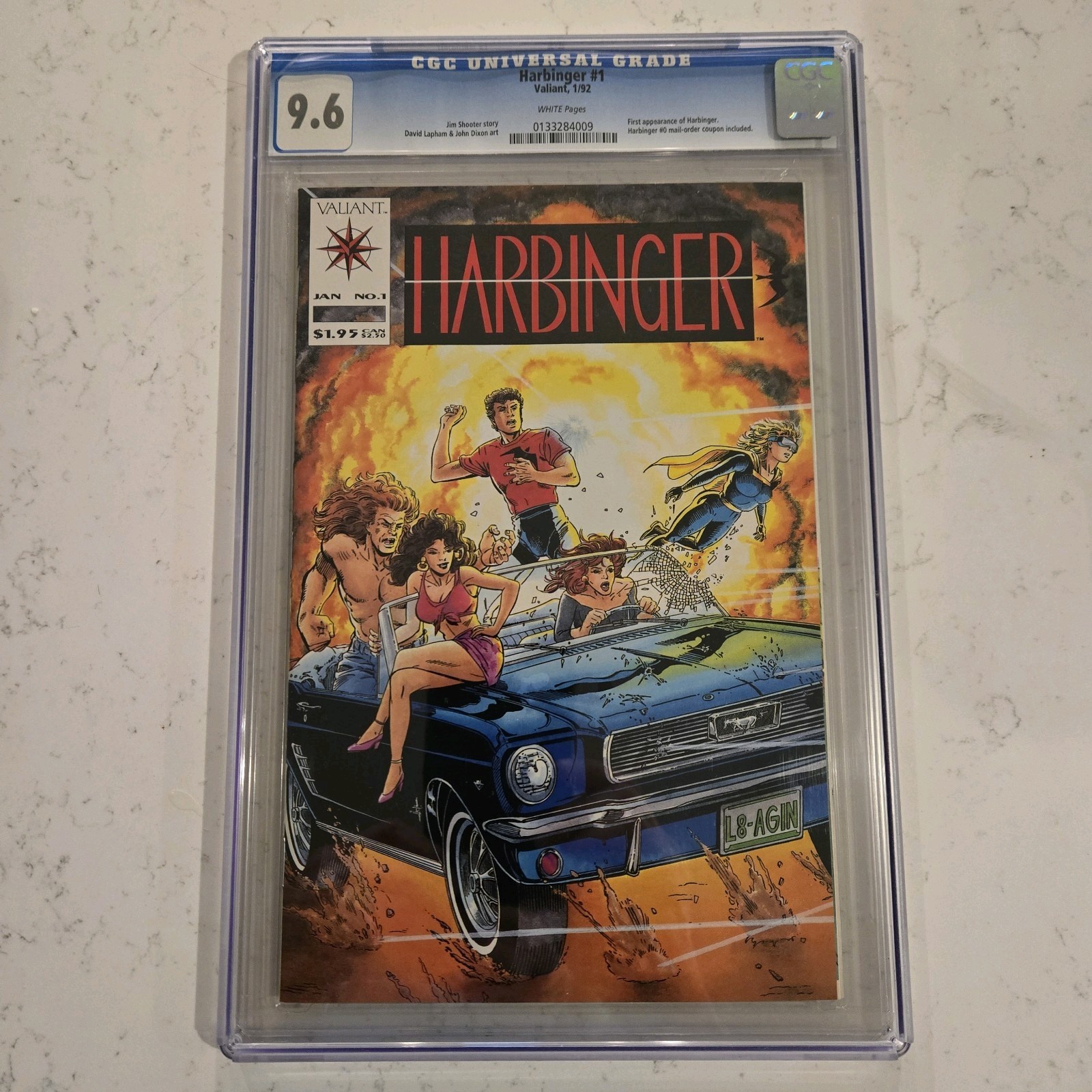 HARBINGER #1 CGC 9.6 HTF OLD LABEL HARBINGER #1 CGC 9.6 HTF OLD LABEL