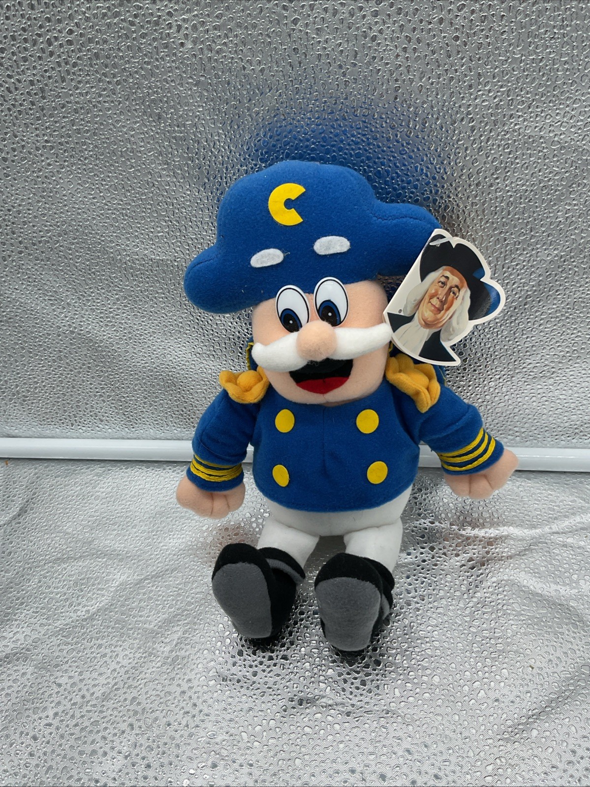 Vintage Quaker Oats Cap\'n Captain Crunch Cereal Plush Stuffed Doll 1999 NWT