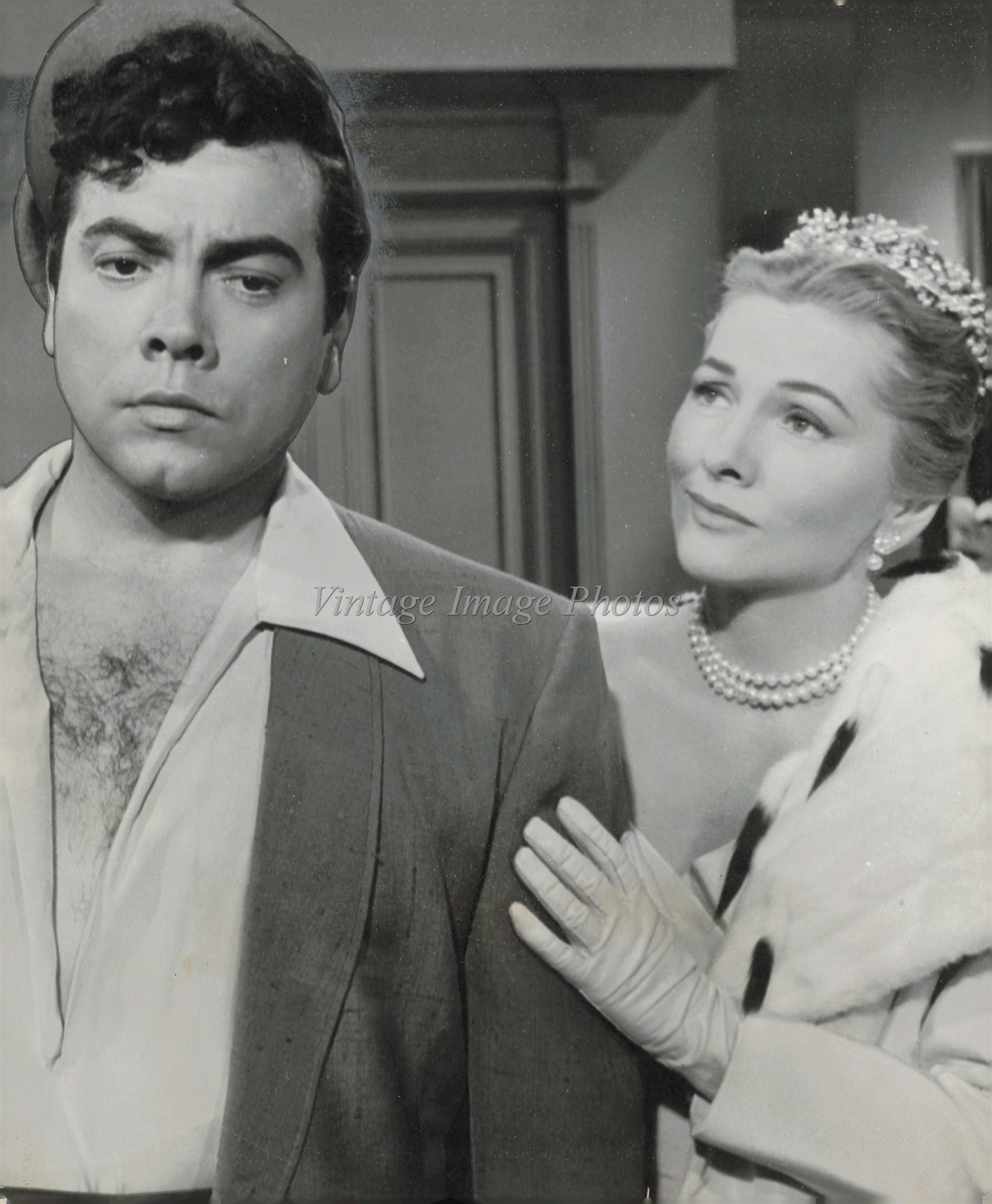 1956 Mario Lanza Joan Fontaine Sarita Montiel Vincent Price Photo 5X7