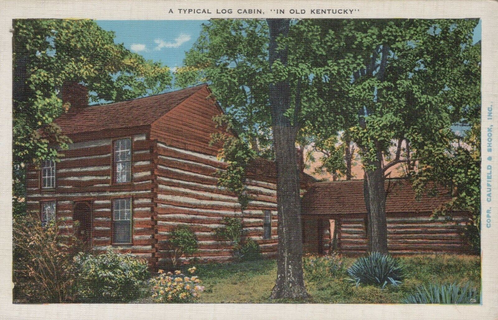 A Typical Log Cabin \