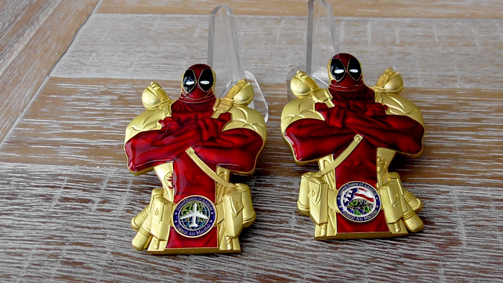 FAMS Federal Air Marshal FAM Deadpool Challenge Coin #20