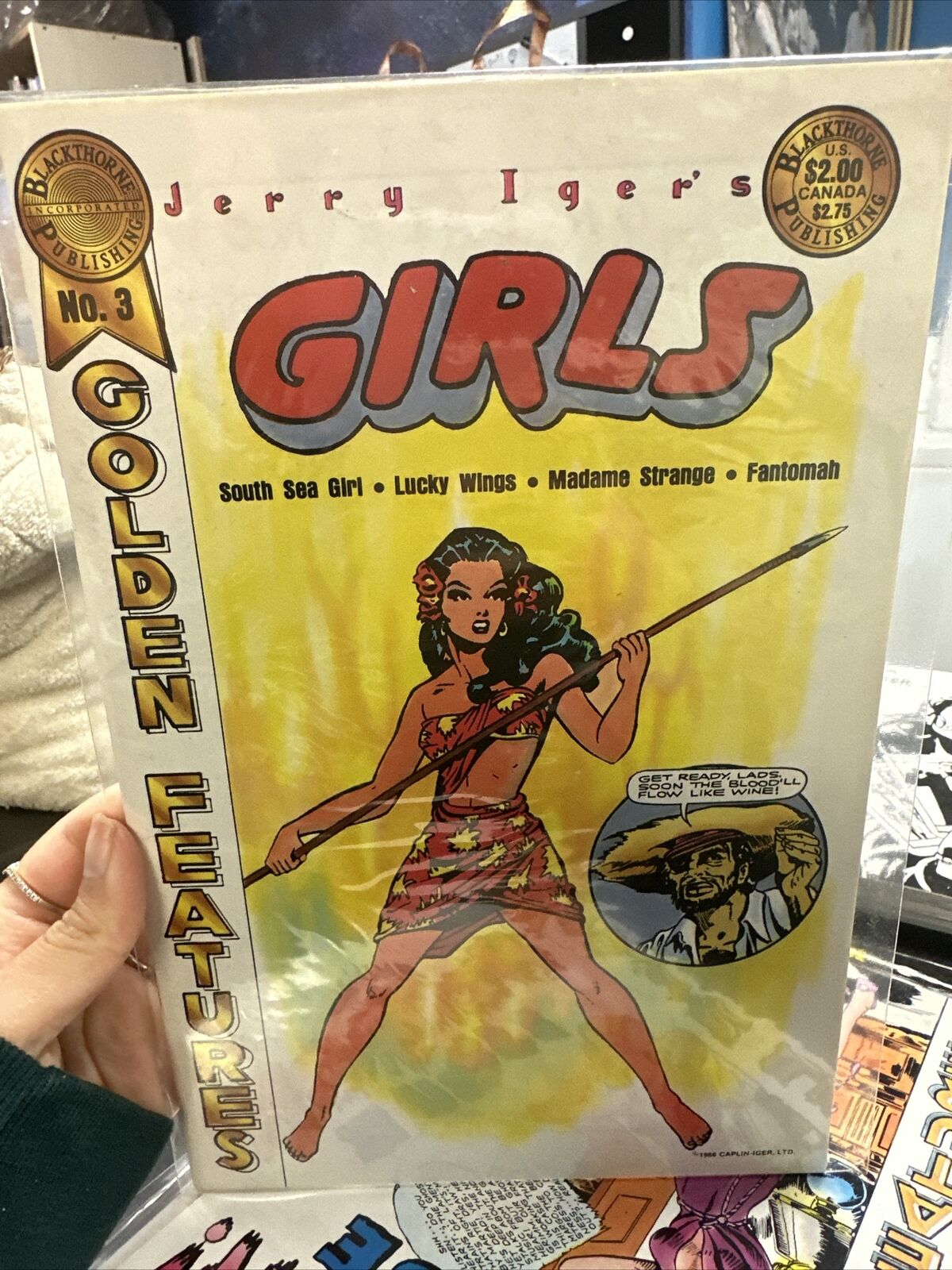 BLACKTHORNE PUBLISHING JERRY IGER'S - GIRLS ISSUE #3 A15