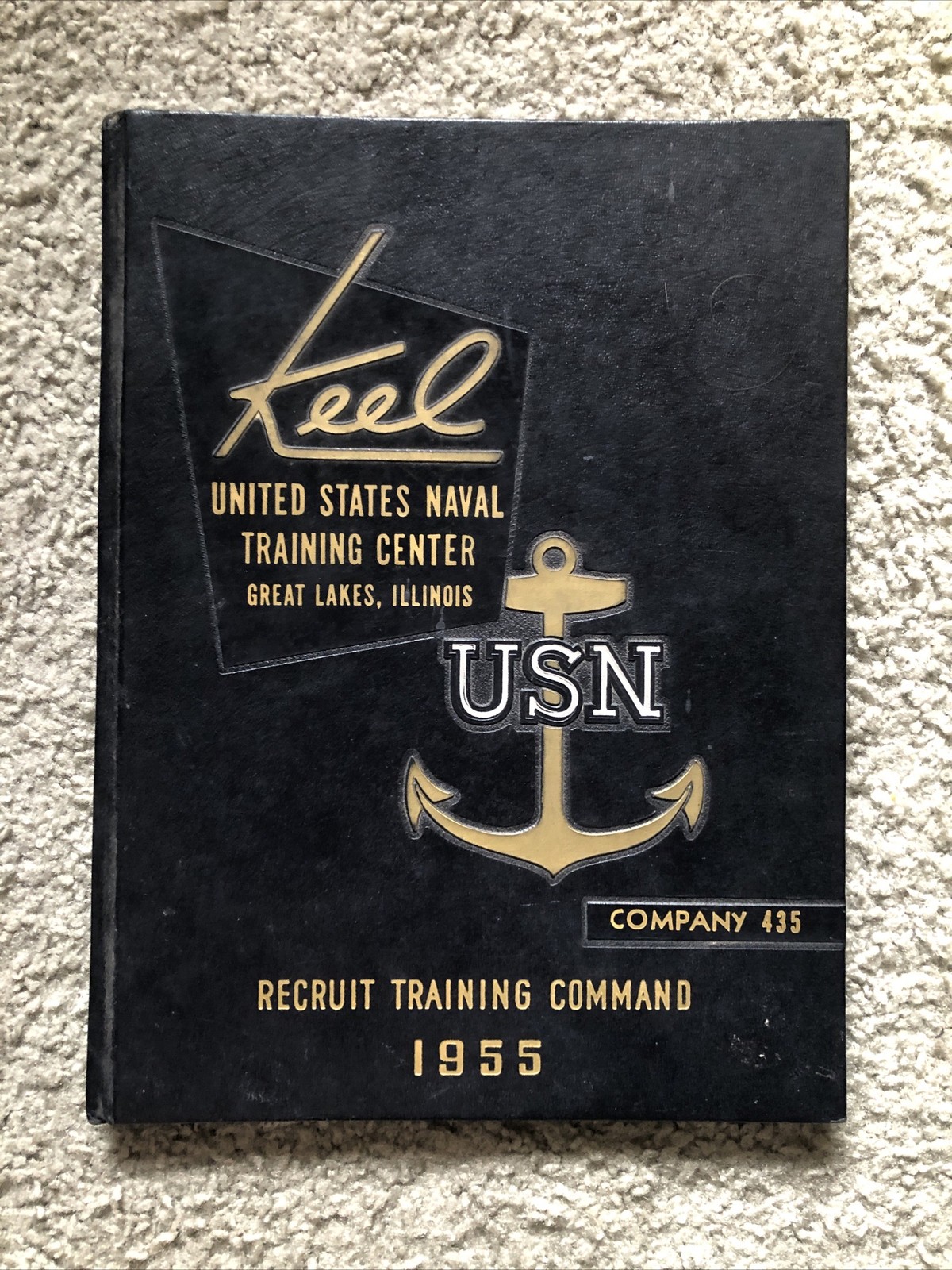 Keel 1955 USN Training Center Great Lakes IL Recruit Training Company 435