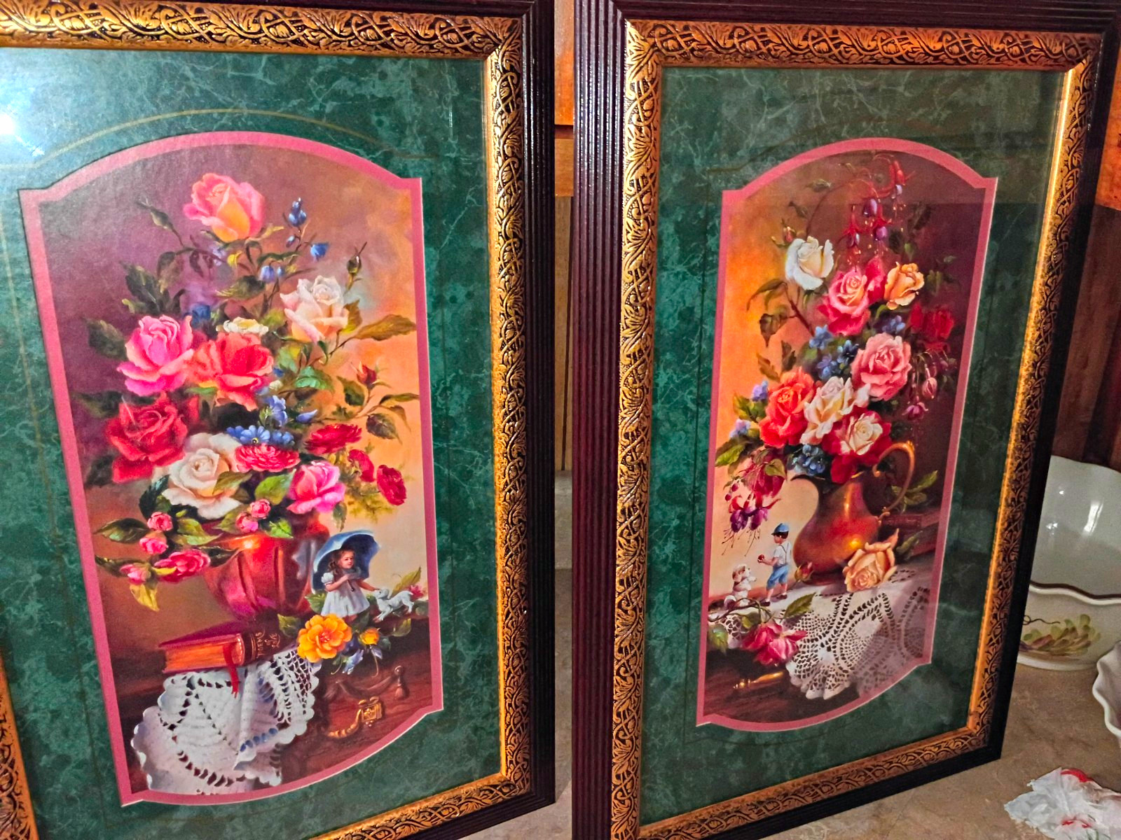 Vintage Pair of Musical Instruments Art Prints A Lambert Product