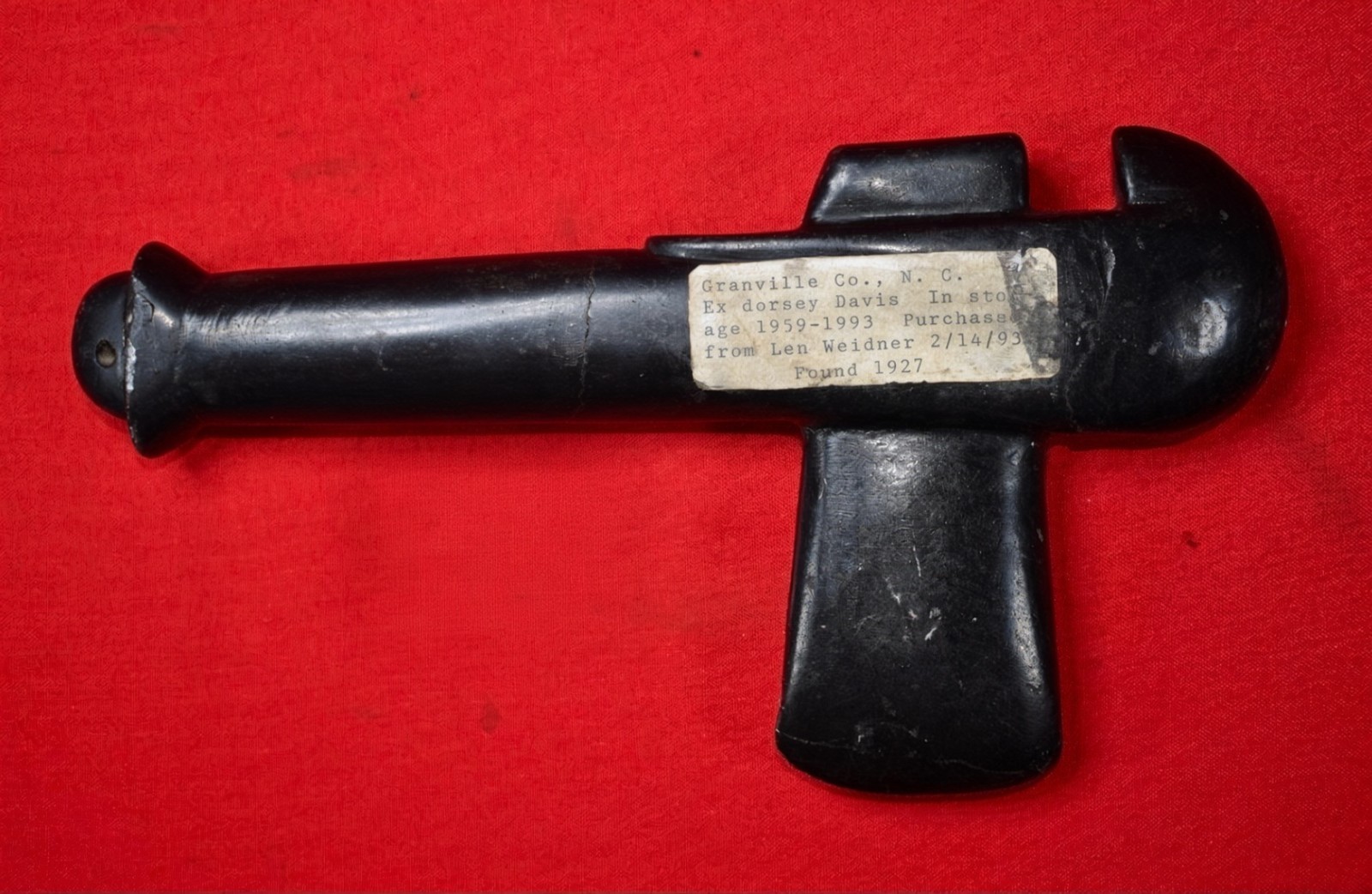 Native american Monolithic Ax Professionally restored museum quality VERY RARE