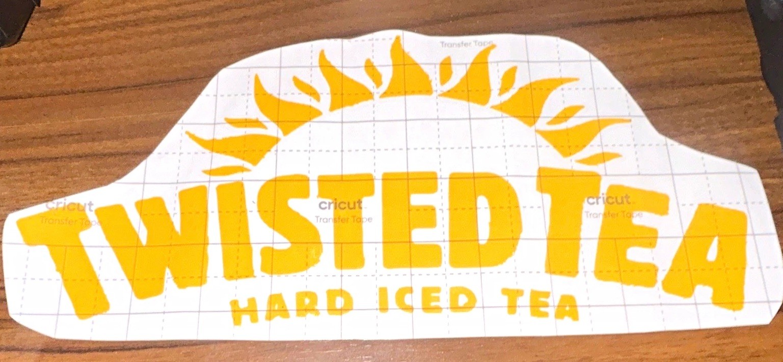 Twisted tea permanent decal ￼