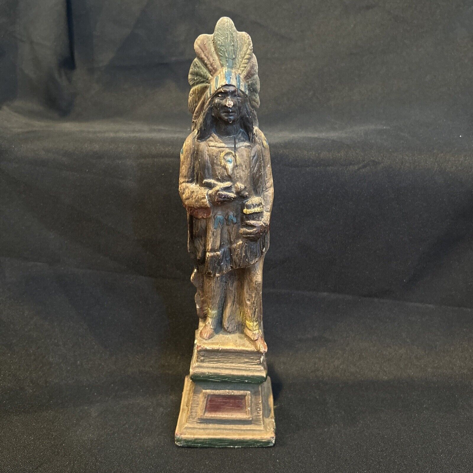 VINTAGE ALFCO NY CIGAR STORE INDIAN - 1940 -1950s 12 Inches