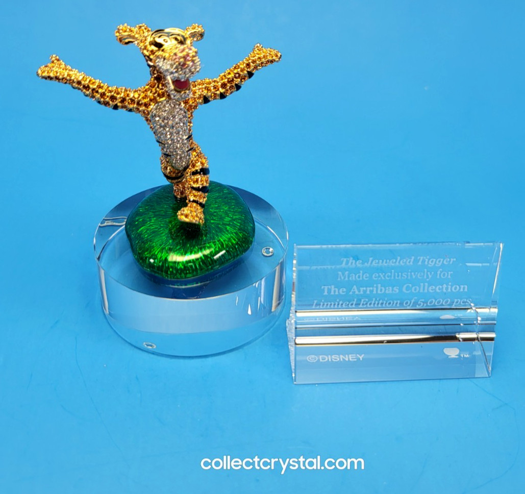 Swarovski Arribas Winnie the Pooh\'s Tigger - 526 / 5000 LE # 14012004 Complete Swarovski Arribas Winnie the Pooh\'s Tigger - 526 / 5000 LE # 14012004 Complete