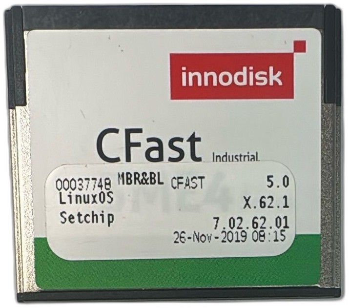 Innodisk CFast 3ME4 Industrial 8GB LinuxOS Setchip Aristocrat 1 Card