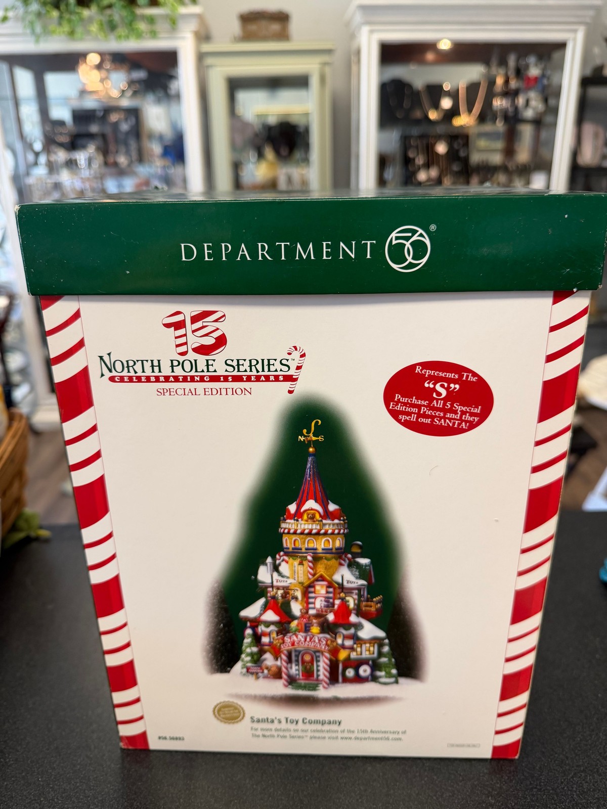 Department 56 North Pole Series Santa\'s Toy Company 56892 Boxed