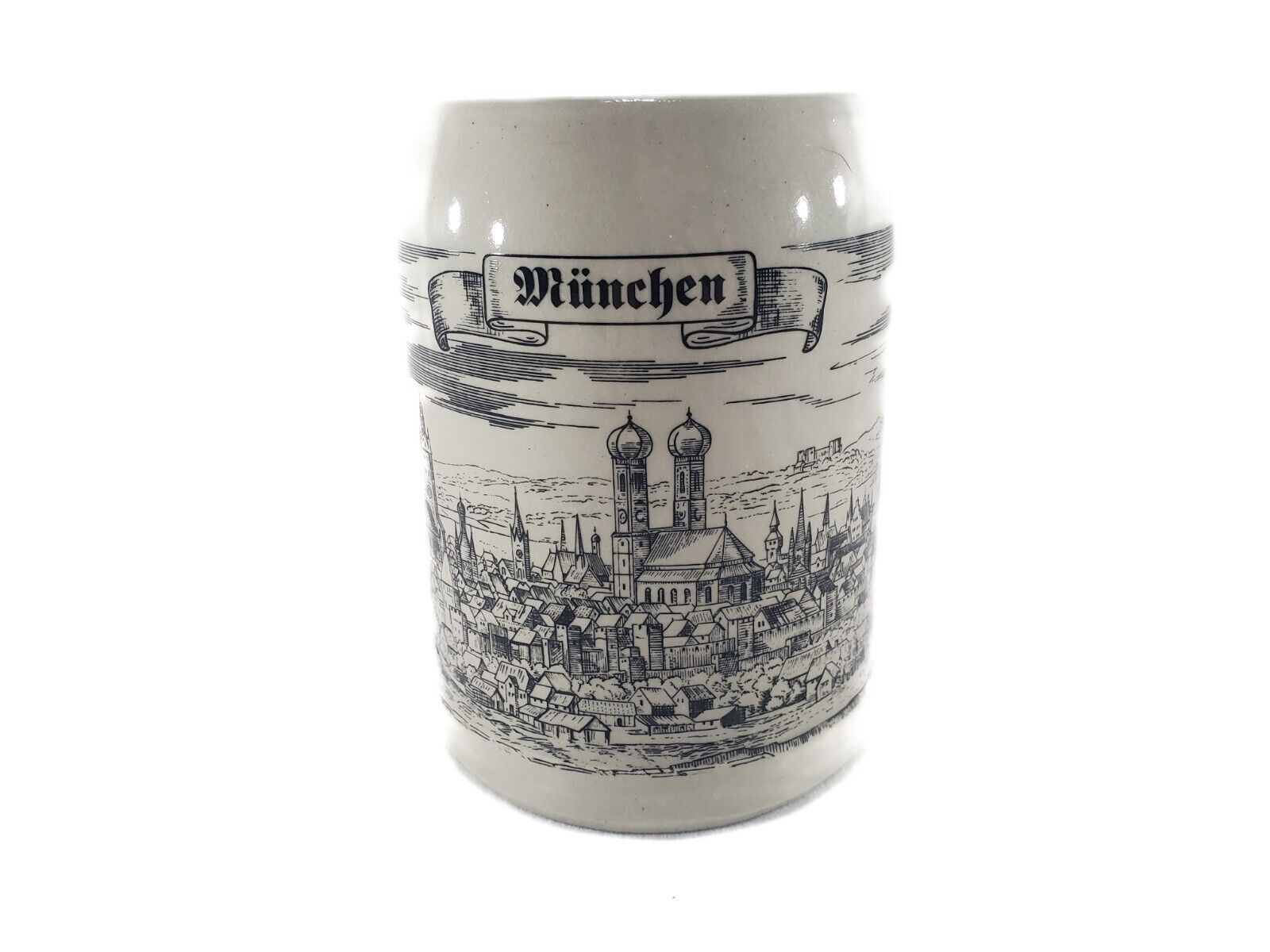 Vintage Munchen 0.5 Liter Beer Stein - Made in West Germany with Maker Stamp