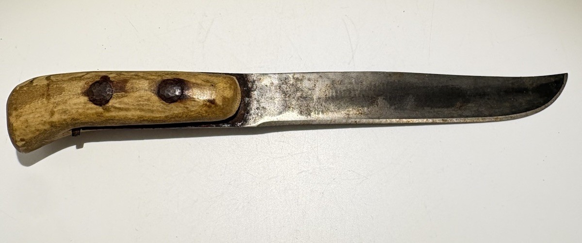 vintage german fixed blade knife