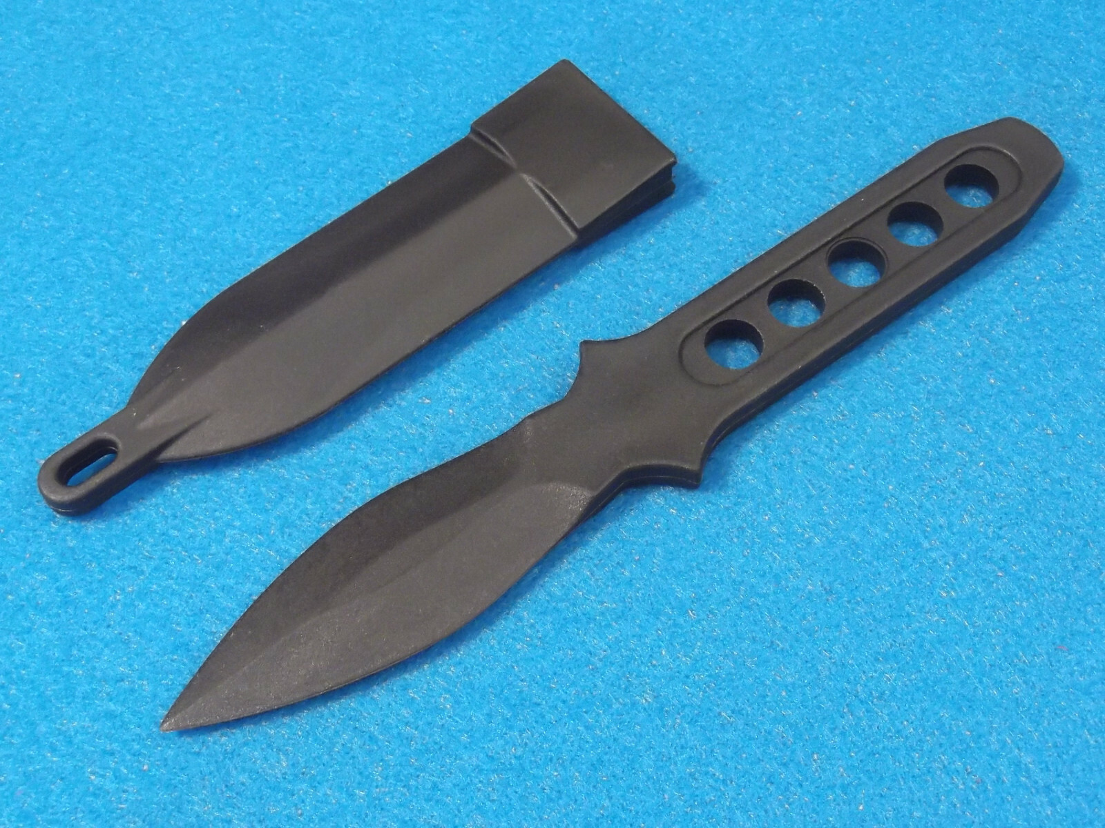CIA Sticker Neck Knife M4257 non-metal polycarbonate double edge dagger 7\ CIA Sticker Neck Knife M4257 non-metal polycarbonate double edge dagger 7\
