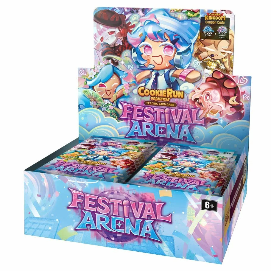 CookieRun TCG Braverse Festival Arena Booster Display Box (28 Packs) CookieRun TCG Braverse Festival Arena Booster Display Box (28 Packs)